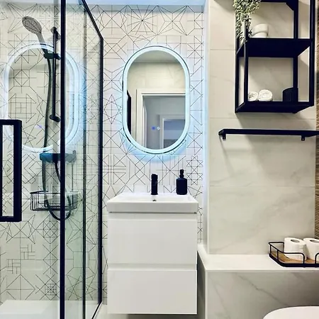 Apartment Center With Balcony