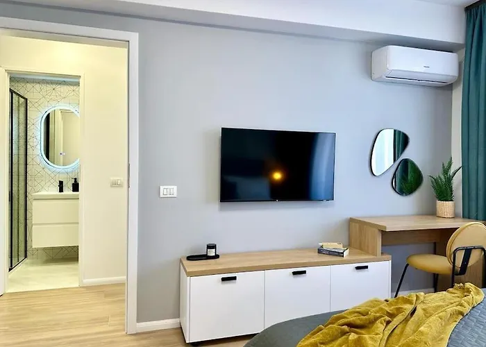 Apartment Center With Balcony