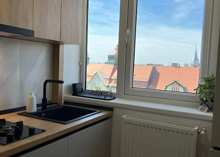 Apartment Center With Balcony